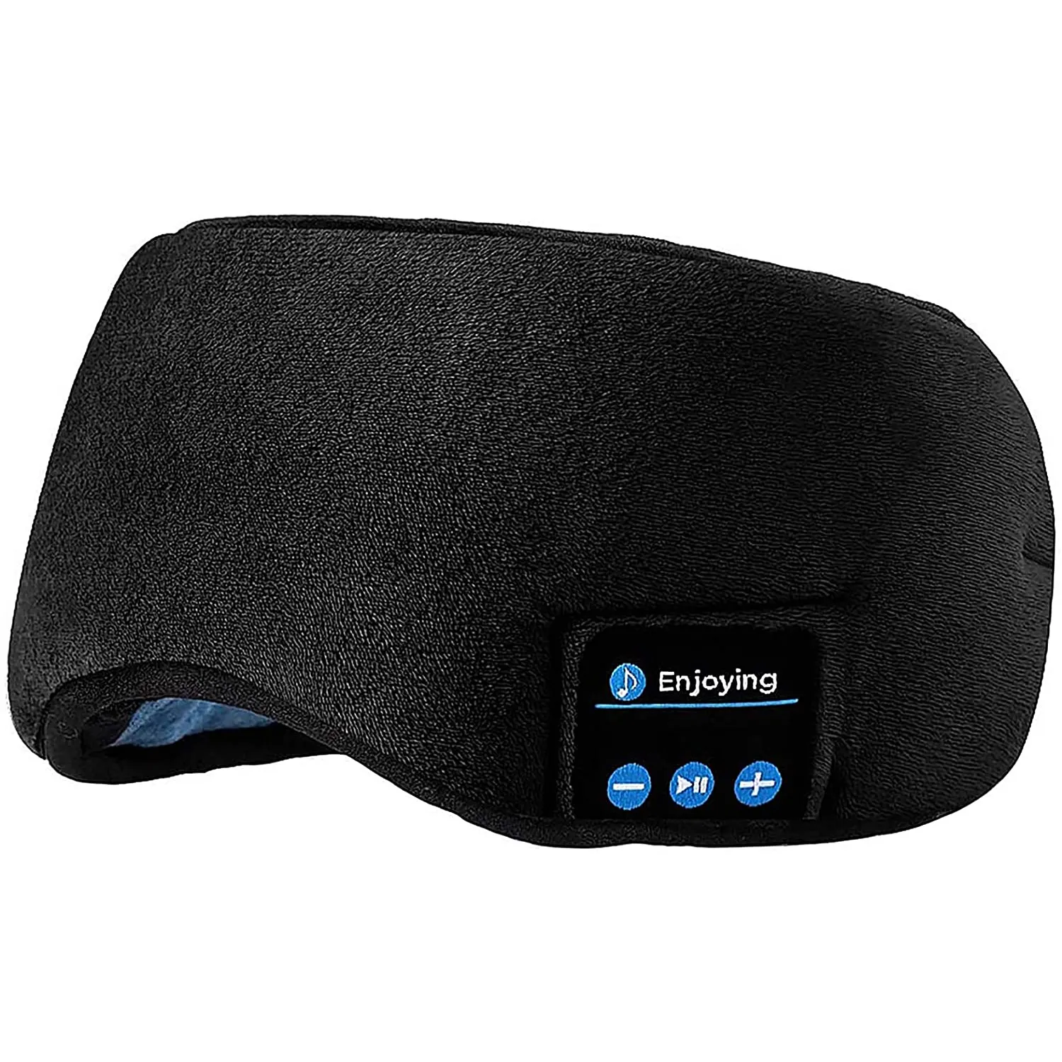 BT 5.0 Wireless Music Headset 3D Sleeping Eye Mask for Side Sleepers Washable Travel Music Sleep Headphones