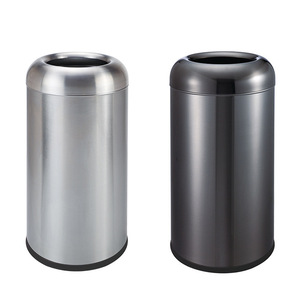 Poubelles cylindriques 10 kg pour usage intérieur et extérieur, idéales pour les centres commerciaux, les bureaux, les entrées d'ascenseurs et les couloirs - Product Image 4