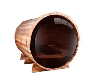 Baril de vapeur en bois panoramique de personne du prix 6-8 bon marché pour extérieur - Product Image 4