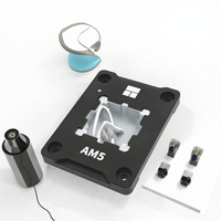Thermalright ASF-Black AM5 Cadre de contact en aluminium pour CPU V2, anti-flexion, pour accessoires d'ordinateur de bureau