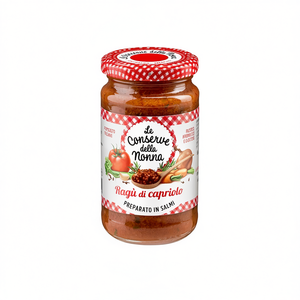 Sauce tomate épicée Nonna's et conserve de cerf sauvage en bouteille 190g X6 pièces - Product Image 2