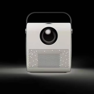 <span class=keywords><strong>Mini</strong></span> projecteur portable LCD Pico LED 1080P 3D pour home cinéma avec haut-parleurs intégrés (150 lumens) Android 8.0 pour système de cinéma maison - Product Image 1