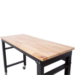 Banc de travail mobile, table simple réglable en hauteur, table à outils d'atelier, petite table minimaliste d'intérieur, en stock, directement de l'usine - Product Image 3