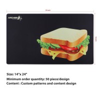 Tapis de souris de jeu Anime Yugioh écologique, impression par sublimation personnalisée, base en caoutchouc antidérapante, tapis de jeu de cartes TCG