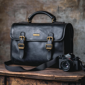 <strong>Best</strong> Selling Vegan Leather <strong>Camera</strong> Cross Body <strong>Bags</strong> Vintage Faux Leather <strong>Sling</strong> Shoulder Photographer <strong>Bag</strong> for Men and Women