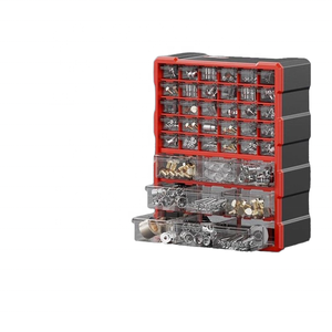 Vente directe d'usine, modèle TCH-0000, armoire de rangement à tiroirs de grande capacité, organisateur en plastique, outils, bijoux, <span class=keywords><strong>garage</strong></span>, fabrication chinoise - Product Image 1