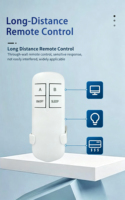 Interrupteur intelligent sans fil 220V 10A pour éclairage LED, système de maison intelligente