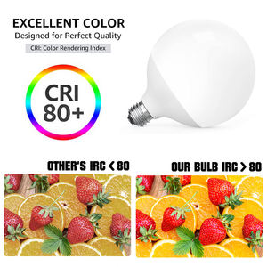 Bombilla LED YIHAN E27 2700K Luz Diurna CRI 80 Cuerpo de Plástico SMD 2835 AC 85-265V Interruptor Manual Certificación CE RoHS Uso Residencial - Product Image 1