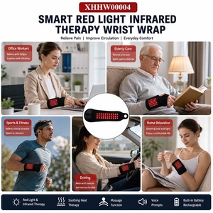 Soporte <span class=keywords><strong>de</strong></span> <span class=keywords><strong>Muñeca</strong></span> Recargable con Terapia Infrarroja, Masaje Térmico y Terapia <span class=keywords><strong>de</strong></span> Luz Roja, Promueve la Circulación - Product Image 6