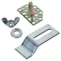 En gros, Plaque de fixation en acier pour revêtement mural en pierre, support d'angle en Z, compatible OEM, pour marbre et granit, pour évier double