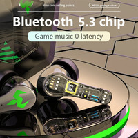 Dodoup N35 Auriculares inalámbricos para exteriores compatibles con Bluetooth Auriculares para teléfonos inteligentes Xiaomi Juegos Música