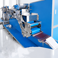 Hochgeschwindigkeits-Automatische Faltmaschine mit Dreiecksformung und Drei Faltplatten für Vlies-Bettlaken