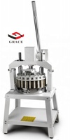 Diviseur et coupeur de pâte motorisé en acier inoxydable de haute qualité pour boulangerie, haute productivité, capacité de 30 pièces/minute, certifié CE