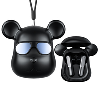 Écouteurs intra-auriculaires sans fil mignons pour enfants avec chipset Bluetrum, étanches IPX4, pour le sport et la musique, compatibles iOS et Android