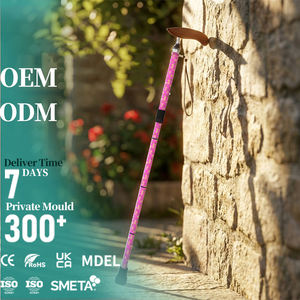 Bastones de Caminar Ligeros para Adultos, Bastón Plegable de Fibra de Carbono para Personas Mayores, Gran Capacidad de Carga, Personalizable - Product Image 1