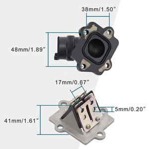 استبدال صمام القب من GOOFIT لمحرّك Yamaha 2 Stroke 49cc 50cc Aerox Nitro Aprilia SR50 Scooter - Product Image 3