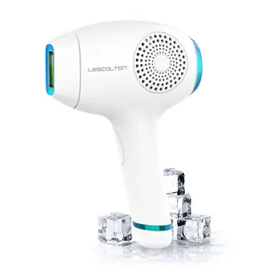 Flash chuyên nghiệp vĩnh viễn IPL depilator LCD tóc loại bỏ photoepilator phụ nữ không đau tóc Remover máy