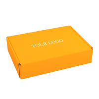 Offre spéciale taille personnalisée carton ondulé solide impression logo papier kraft boîte postale d'emballage d'expédition pour approbation
