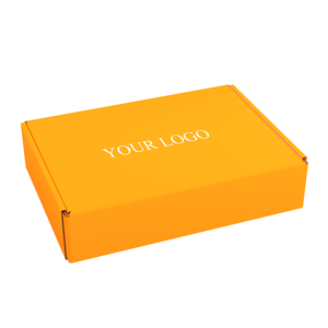 Venta caliente de tamaño personalizado fuerte cartón corrugado impresión Logo papel Kraft Mailer envío caja de embalaje para la aprobación - Product Image 2