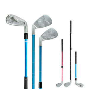 Cabezal de aleación de aluminio para interiores y exteriores de 2 secciones al por mayor, astilladora de <span class=keywords><strong>golf</strong></span> ajustable con logotipo personalizado para padres e hijos - Product Image 5