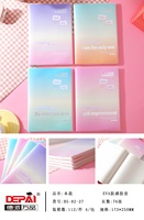 Carnet à feuilles mobiles A5/b5/a4 au design tendance personnalisé Carnet de notes à reliure détachable simple avec logo imprimé pour cadeaux