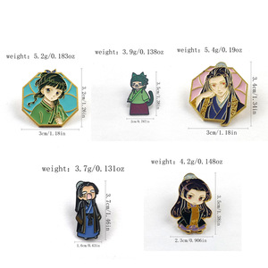 Accessoires pour cheveux : Pince à cheveux avec <span class=keywords><strong>lettre</strong></span> d'amour de chat, inspirée de la série animée 'The Twitter of the Girl in the Medicine House' - Product Image 4
