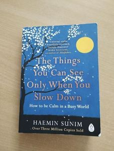สิ่งที่คุณมองเห็นได้เฉพาะเมื่อคุณช้าลงความเร็ว โดย ฮีมิน ซูนิม หนังสือพัฒนาจิตใจเพื่อความสงบภายใน สำหรับผู้ใหญ่ ไลฟ์สไตล์ที่สมดุล - Product Image 4