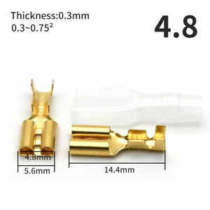 Обжимные клеммы с гнездовой ЛОПАТКОЙ, 4,8 мм - Product Image 5