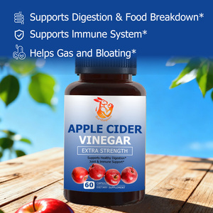 Capsules de vinaigre de cidre de pomme en marque privée pour un métabolisme sain, aide à brûler la graisse du ventre, complément alimentaire naturel à base de plantes pour perdre du poids - Product Image 3