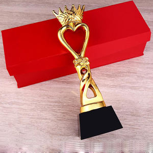 אישית קראון גביע הפרס Champion זהב מצופה קריסטל גביע תחרות מזכרות - Product Image 6