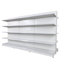 Vitrine d'exposition LED à 7 niveaux, personnalisable en petite série, pour magasin, dimensions/matériaux réglables, sans boulons