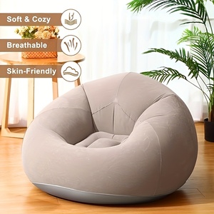 Großer aufblasbarer Lazy-Sofa-Sessel aus PVC-Material – Sitzsack-Sofa für Wohnzimmerbedarf und Outdoor-Camping - Product Image 2