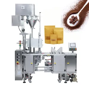 CE-geprüfte Papiertüte Automatische Mini Doypack Kaffee gebrauchte Pulver verpackungs maschine