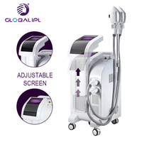 Système laser IPL OPT, appareil d'épilation IPL vertical, écran tactile couleur 8,4 pouces, refroidissement semi-conducteur japonais pour salon