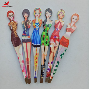 Pince à épiler pour sourcils en forme de fille, nouvelle variété, vente en gros usine, livraison rapide (GZ RTS), commande en gros mixte, livraison en 3 jours - Product Image 1