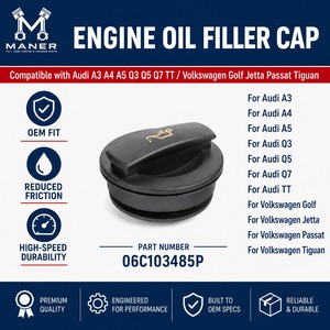 Tapa de llenado de aceite MANER 06C103485P 06C103485N para motor EA888 Gen2 1.8T 2.0T para Audi A3 A4 A5 Q5 VW Golf Passat - Product Image 4