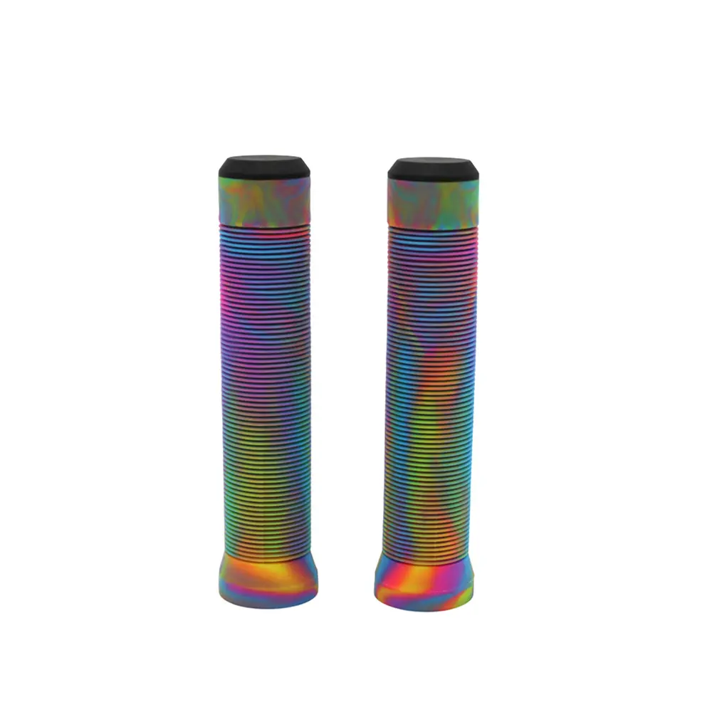 Empuñaduras de goma antideslizantes para manillar de bicicleta, piezas coloridas para MTB