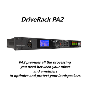 Groothandel Driverack Pa2 Hoge Kwaliteit Metalen Audio <span class=keywords><strong>Processor</strong></span> Voor 2 Luidspreker Management Systeem Display - Product Image 5