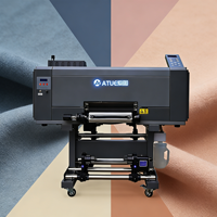 Nouvelle imprimante jet d'encre numérique automatique A3 UV DTF avec encre à solvant, garantie 1 an, tête Epson pour impression d'autocollants par transfert de film
