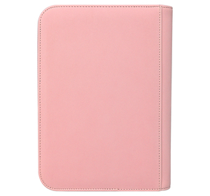 Álbum <span class=keywords><strong>de</strong></span> Cartas Coleccionables <span class=keywords><strong>de</strong></span> Cuero PU Rosa 2*2 con Bolsillos Duraderos y Cierre, Apto para Cartas Estándar - Product Image 2