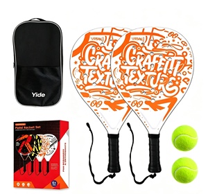 Raquette de padel pour débutants, cadre en ABS, alternative économique au carbone, légère et à rebond élevé - Product Image 3