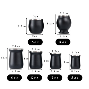 Taza de <span class=keywords><strong>Mate</strong></span> Tradicional de Calabaza, Juego de Té Estilo Argentino, <span class=keywords><strong>Paraguay</strong></span>, Acero Inoxidable 304 - Product Image 6