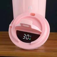 Vaso Térmico Inteligente de Acero Inoxidable con Pantalla LED de Temperatura, Personalizable, para Café, Deportes y Viajes, Portátil