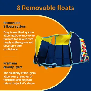 Kids Buoyancy Swim Vest - Baby Life Jacket Ideal Floating Aid For Boys Girls And Toddlers | Life Jacket For Swimming