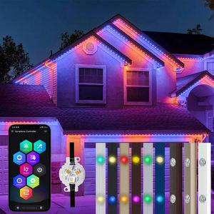 SHIJI 30mm RGBW impermeable aluminio inteligente <span class=keywords><strong>Led</strong></span> Pixel Point Light Ip67 al aire libre permanente Navidad luces de pista - Product Image 1