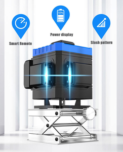 Nivel Láser Industrial Verde 4D de 360 Grados y 16 Líneas con Autonivelación Electrónica de Precisión de 1 mm/10 m <span class=keywords><strong>para</strong></span> Uso en Construcción - Product Image 4