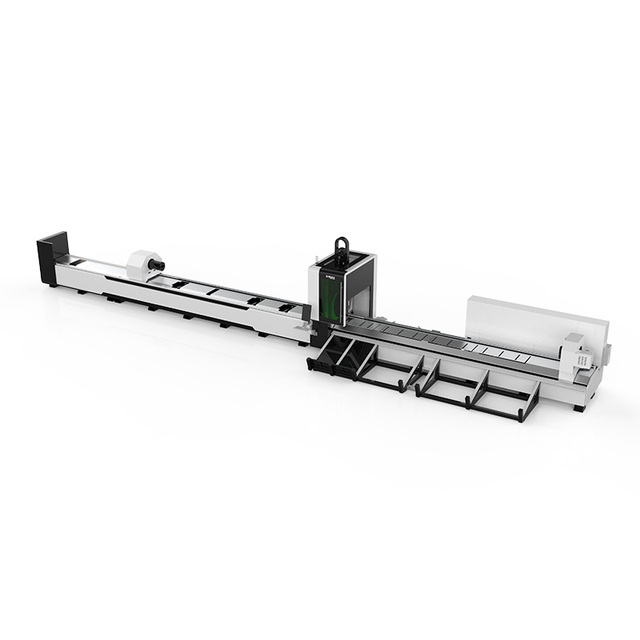 Heavy Metal Raycus 3 Chucks CE Gweike 6 Meter Tube Fiber Laser Cutting Machine With 3000w Power Price