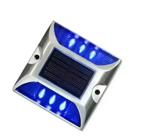 Ce năng lượng mặt trời Mèo Mắt IP68 năng lượng mặt trời đường đánh dấu đường lái xe lớn lên vỉa hè đánh dấu nhôm năng lượng mặt trời đường Stud <span class=keywords><strong>LED</strong></span> - Product Image 1