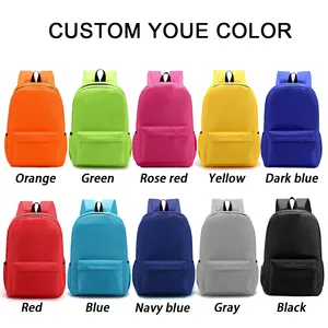 Teens Custom New Arrivals Custom Simple Fashion Design Nylon Primary College Backpack School Bags Teenage School Backpack For Teens