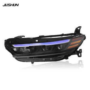Jushun Headlight Assembly For Honda Accord 11th Gen 2023-2025 Three Lens Led <b>Drl</b> Sequential <b>Light</b> - Product Image 4